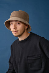 BUCKET HAT / PRINTED CODE / BEIGE