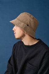 BUCKET HAT / PRINTED CODE / BEIGE