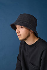 BUCKET HAT / PRINTED CODE / NAVY
