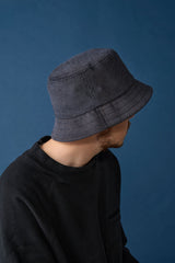 BUCKET HAT / PRINTED CODE / NAVY
