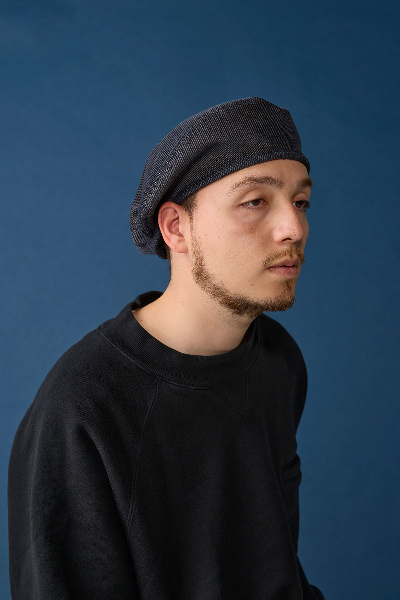 FLAT BERET / PRINTED CODE / NAVY