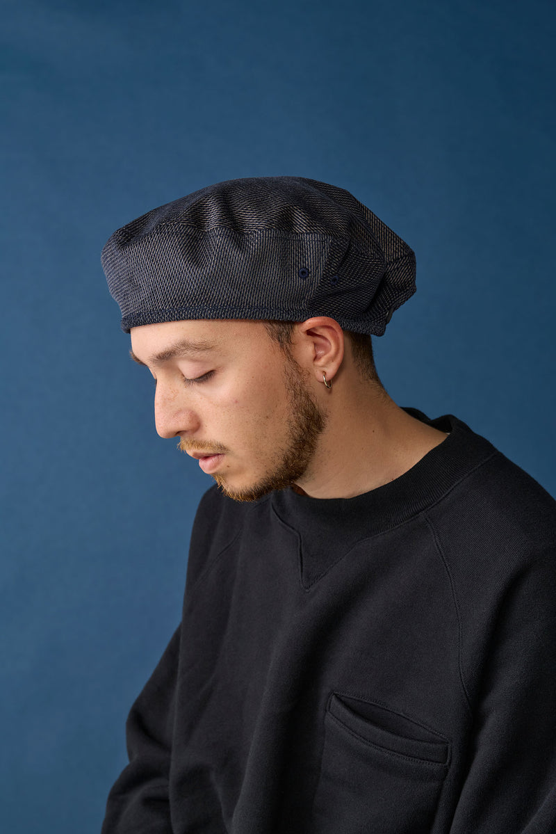 FLAT BERET / PRINTED CODE / NAVY