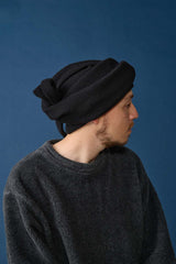 KNIT CAP / HEADWRAP / BLACK