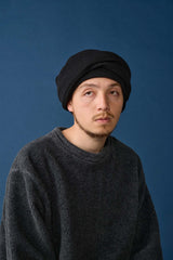 KNIT CAP / HEADWRAP / BLACK