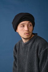 KNIT CAP / HEADWRAP / BLACK