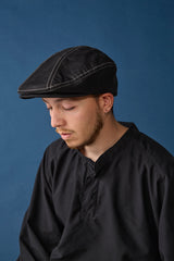 404DP HUNTING / DECK PIQUE / BLACK (WHITE STITCH)