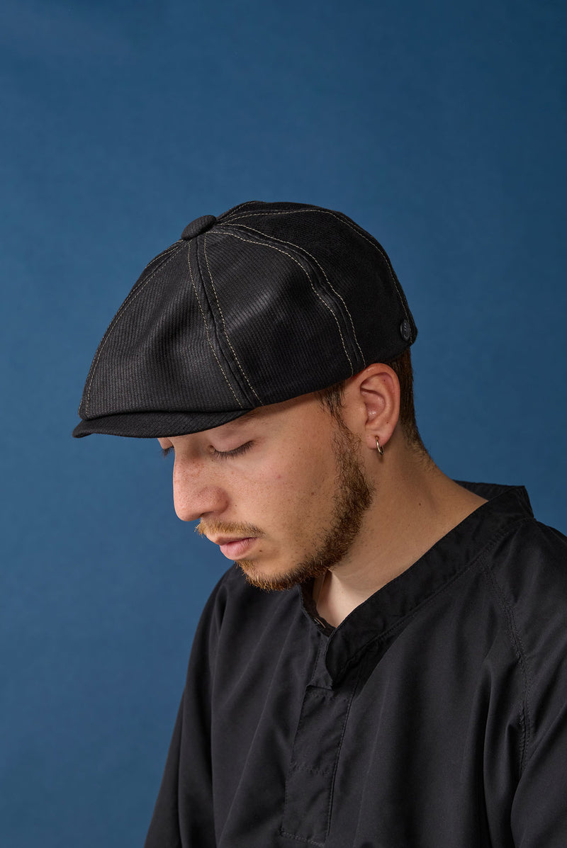 502DP CASQUETTE/ DECK PIQUE / BLACK