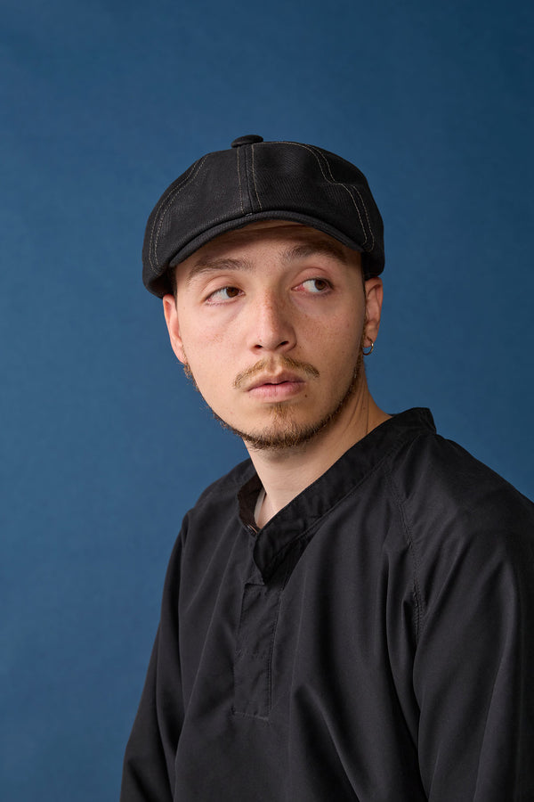 502DP CASQUETTE/ DECK PIQUE / BLACK