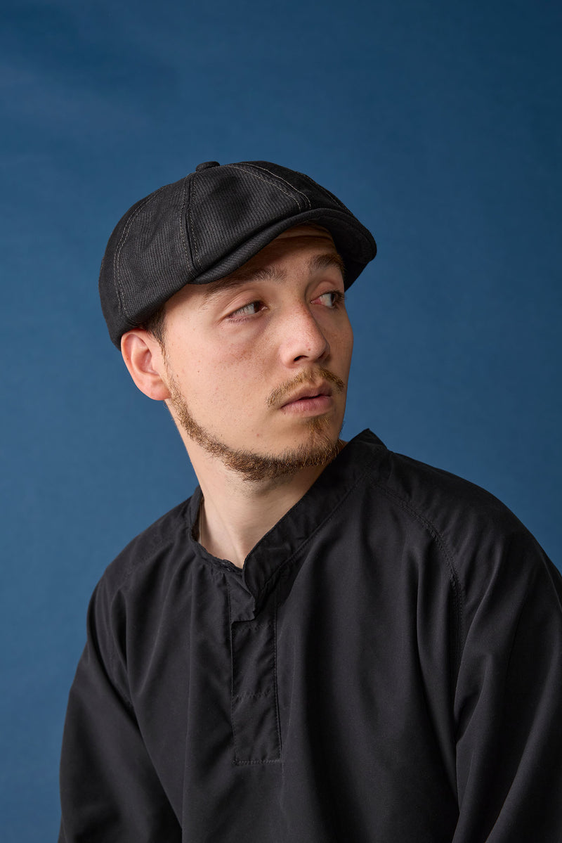 510TC TWILL CASQUETTE / BLACK