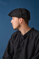 510TC TWILL CASQUETTE / BLACK