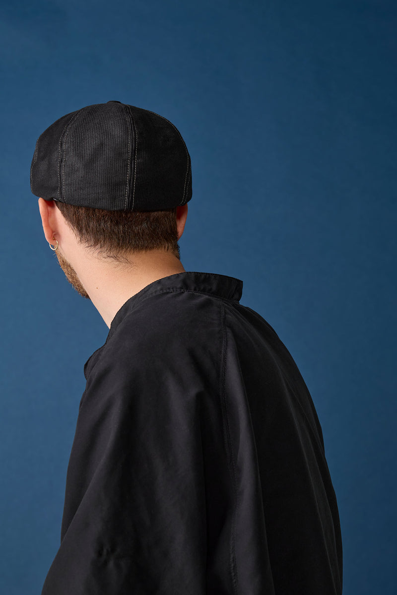 510TC TWILL CASQUETTE / BLACK