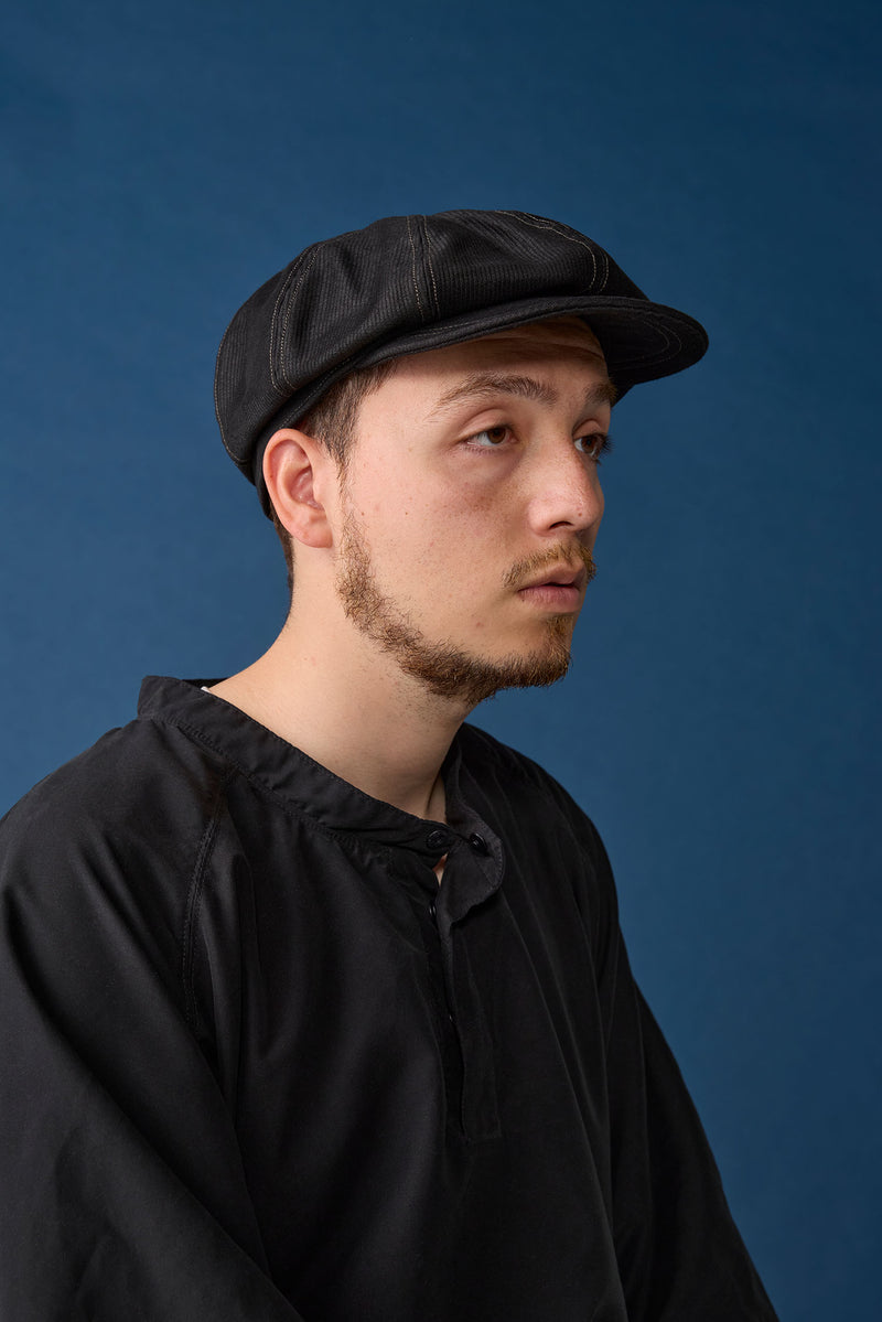 551DP CASQUETTE/ DECK PIQUE / BLACK
