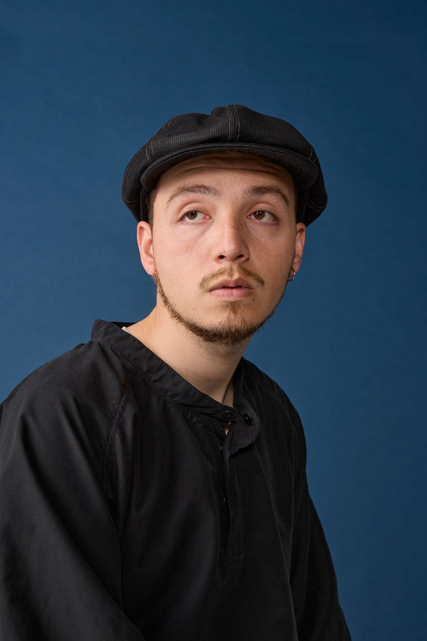 551DP CASQUETTE/ DECK PIQUE / BLACK