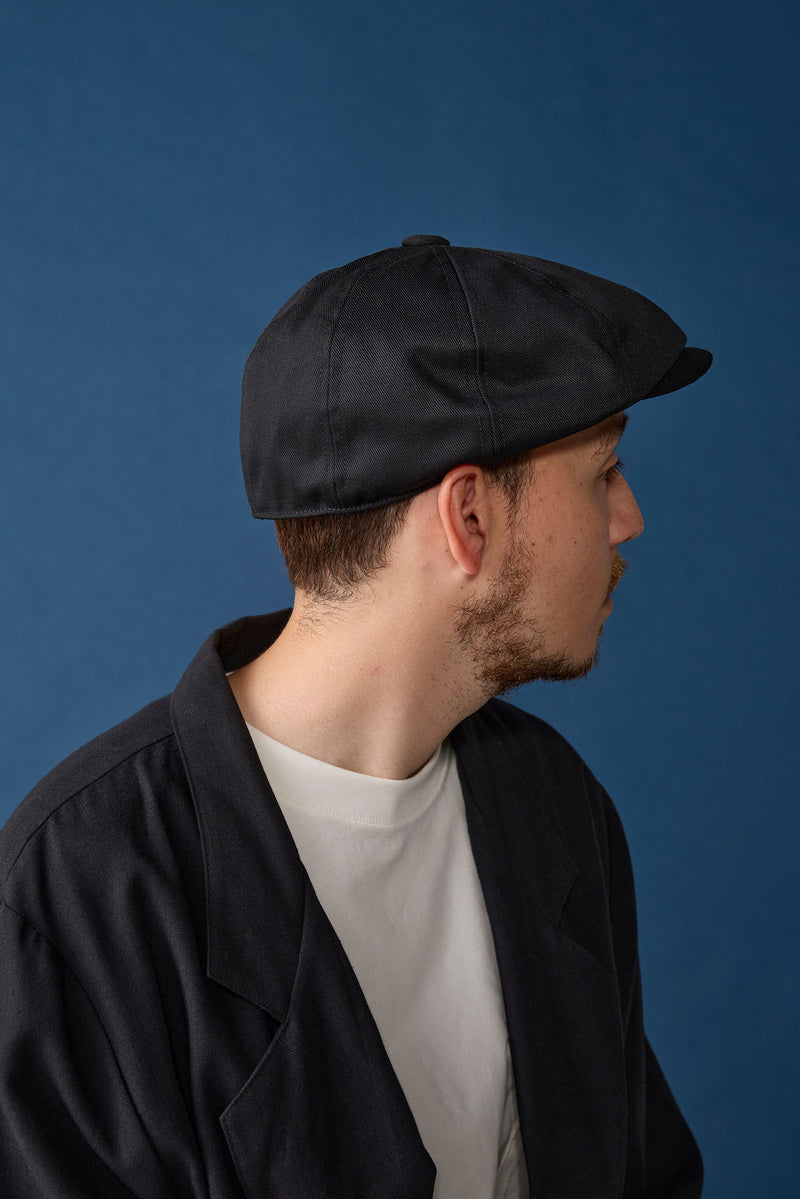 502TC TWILL CASQUETTE / BLACK