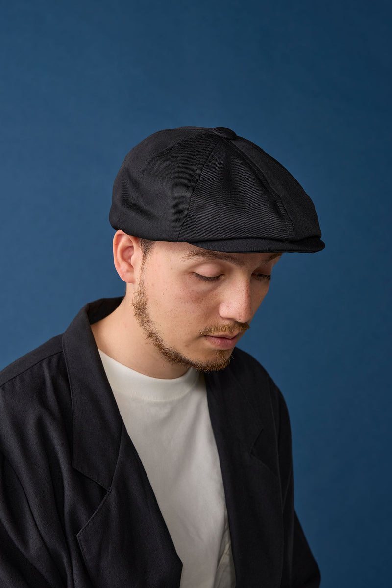 502TC TWILL CASQUETTE / BLACK