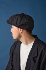 510TC TWILL CASQUETTE / BLACK