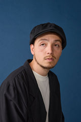 510TC TWILL CASQUETTE / BLACK