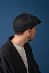 510TC TWILL CASQUETTE / BLACK