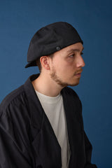 510TC TWILL CASQUETTE / BLACK