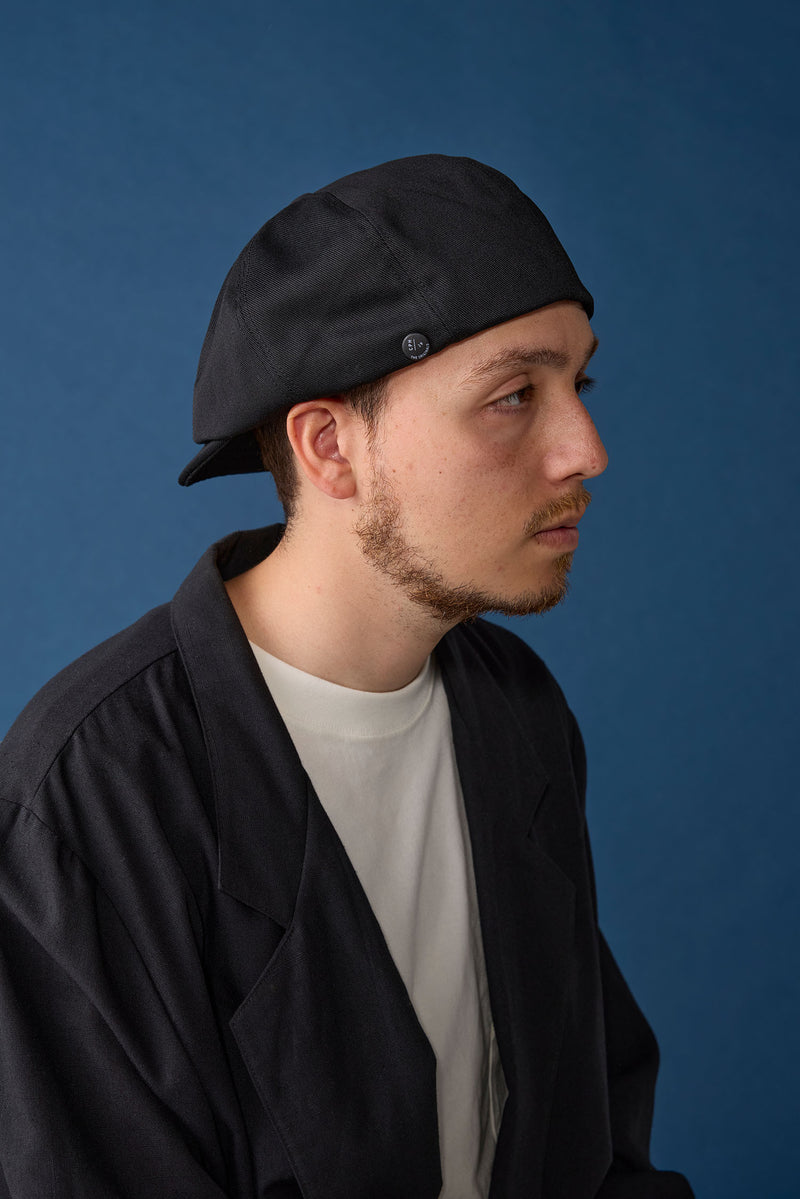 【美品】CPH キャスケット ブラック S/M キャスケット | 帽子通販｜CPH(シーピーエイチ）510TC TWILL CASQUETTE