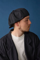530TC TWILL CASQUETTE / BLACK