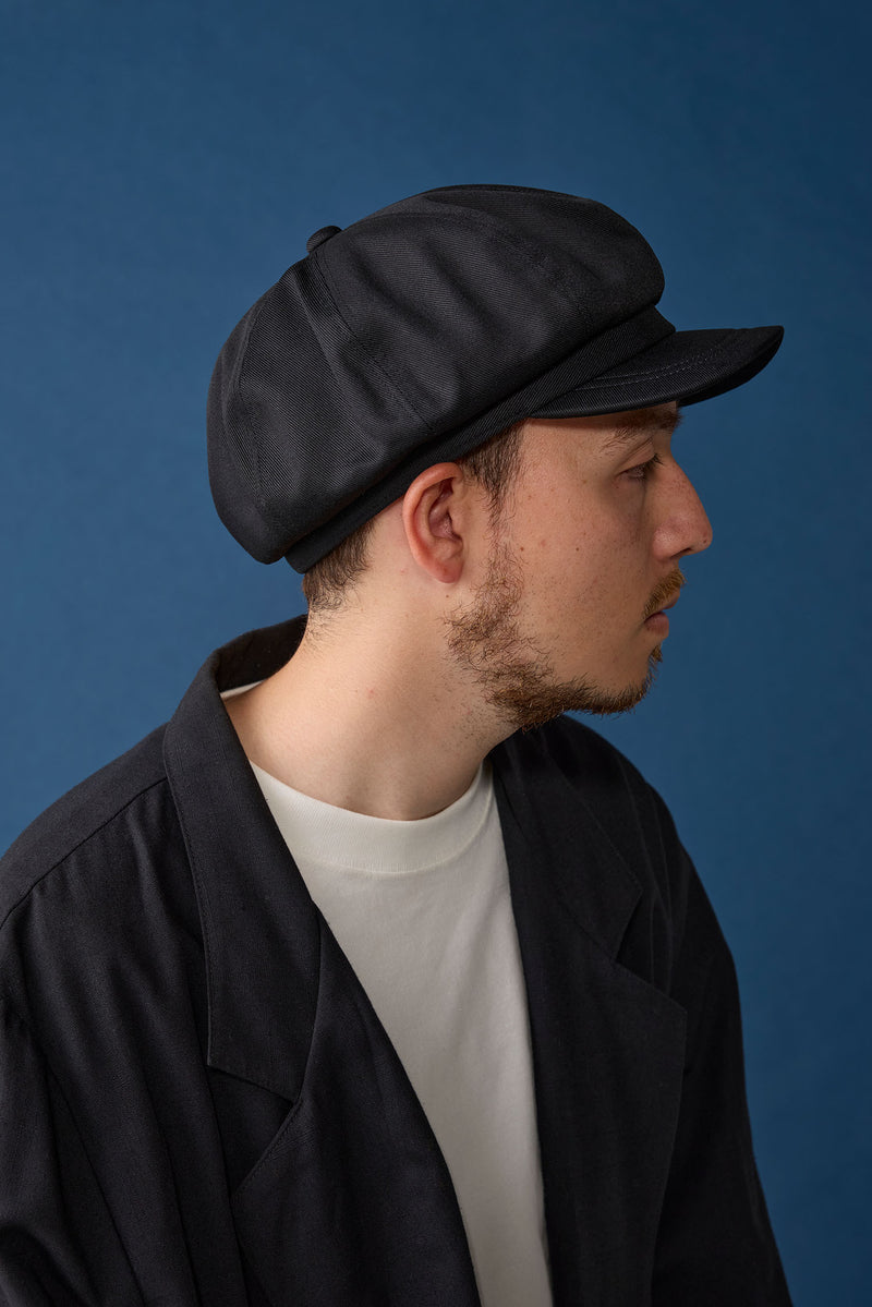 551TC TWILL CASQUETTE / BLACK