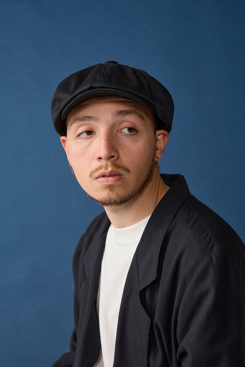 575TC TWILL CASQUETTE / BLACK