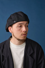 575TC TWILL CASQUETTE / BLACK