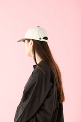 6 PANEL CAP / TWO TONE / BROWN & IVORY