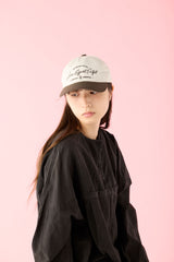 6 PANEL CAP / TWO TONE / BROWN & IVORY