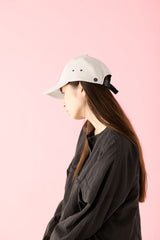 6 JET CAP / LINEN & POLY / ECRU