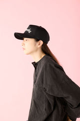 5 PANNEL CAP / TC TWILL / BLACK