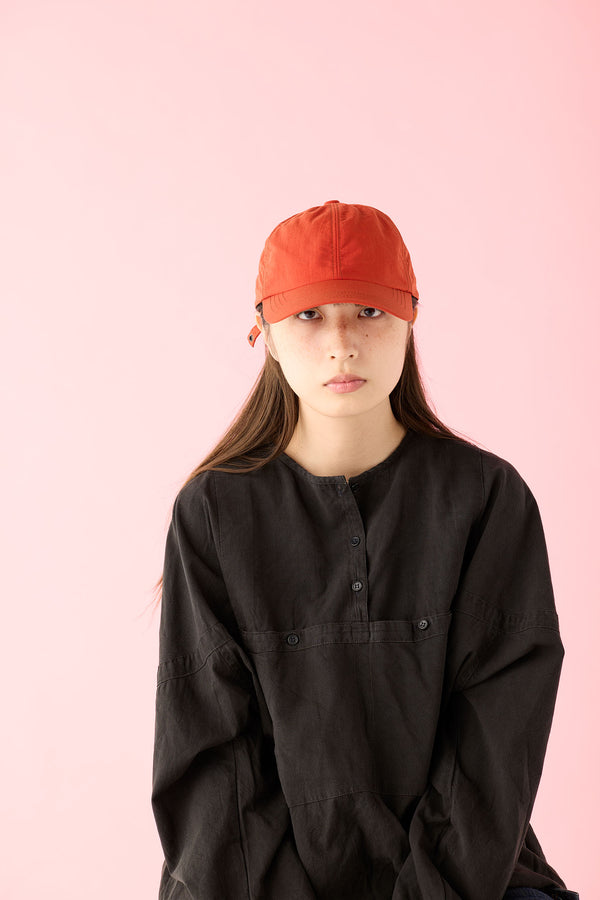 [再入荷]DEEP 6 PANEL CAP / NYLON TUSSAH / ORANGE