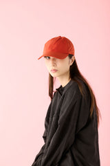 DEEP 6 PANEL CAP / NYLON TUSSAH / ORANGE