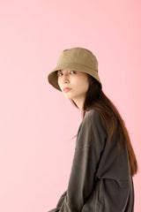 BUCKET HAT / NYLON RIP / KHAKI