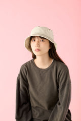 BUCKET HAT / OXFORD CLOTH / IVORY