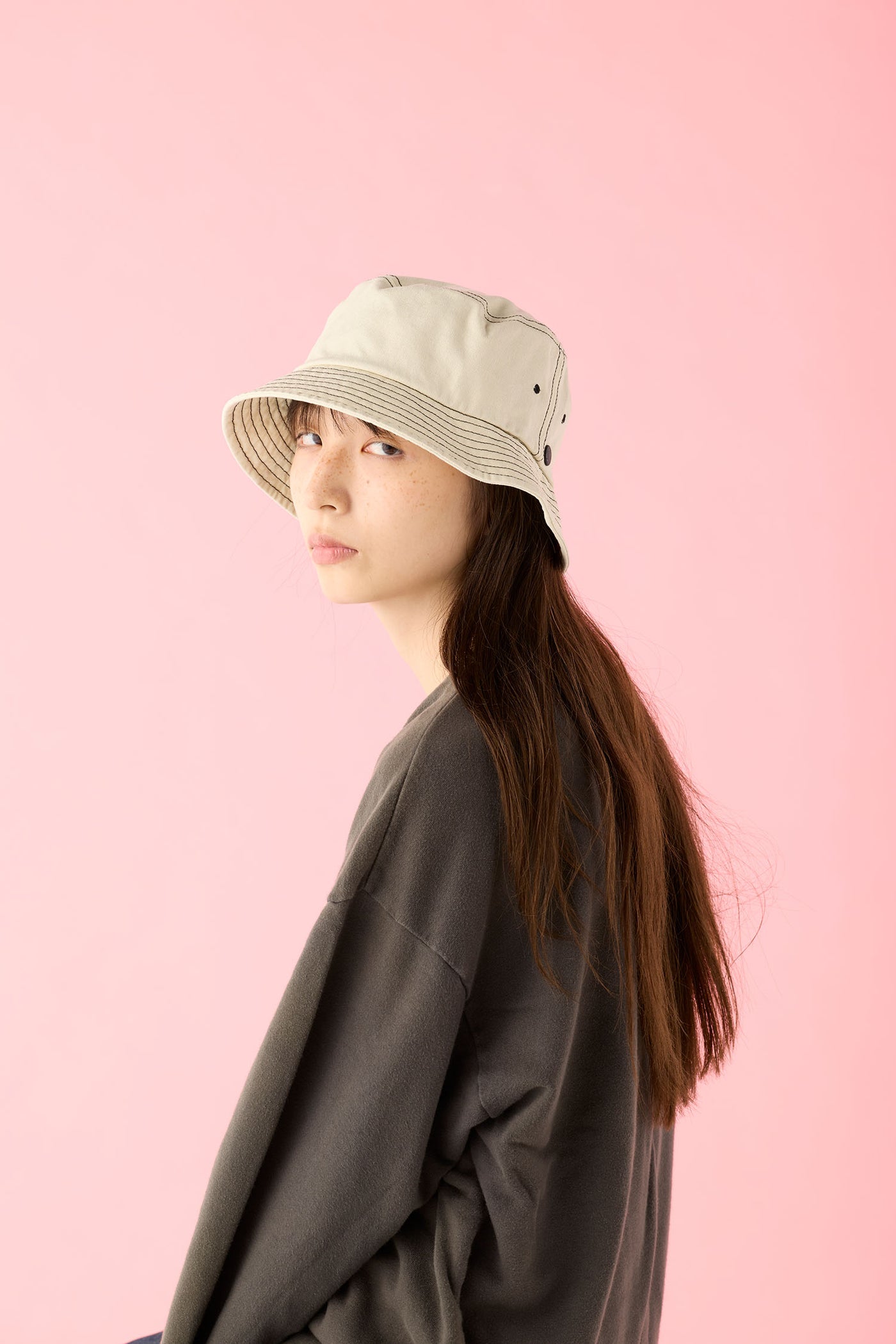 ハット | 帽子通販｜CPH(シーピーエイチ）BUCKET HAT / OXFORD CLOTH