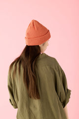 CUFF KNIT CAP / RIB KNIT / SANTAFE