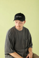 6 PANEL CAP / ADS NOT FOUND / BLACK