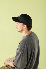 6 PANEL CAP / ADS NOT FOUND / BLACK