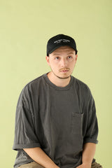 6 PANEL CAP / ADS NOT FOUND / BLACK