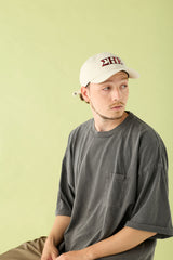 DEEP 6 PANEL CAP / GREEK / IVORY