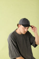 BAGGY CAP / COOLMAX / BLACK