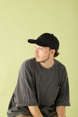 DEEP 6 PANEL CAP / PRIMEFLEX / BLACK