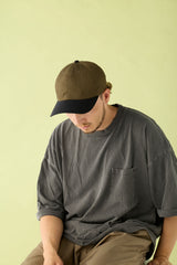 DEEP 6 PANEL CAP / DOT AIR / OLIVE & BLACK