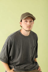 DEEP 6 PANEL CAP / STRAW YARN THERMO / OLIVE