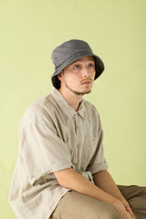 BUCKET HAT / OXFORD CLOTH / BLACK