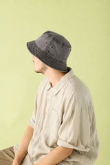 BUCKET HAT / OXFORD CLOTH / BLACK