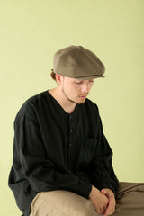 575 CASQUETTE / STRAW YARN THERMO / OLIVE