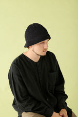 KNIT CAP / FLARED BRIM / BLACK
